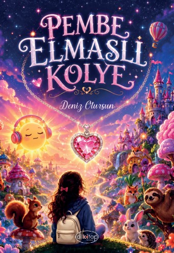 Pembe Elmaslı Kolye